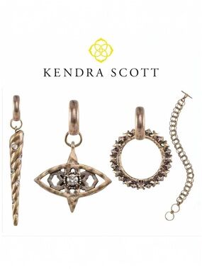 Kendra Scott Evil Eye Double Link Bracelet Set